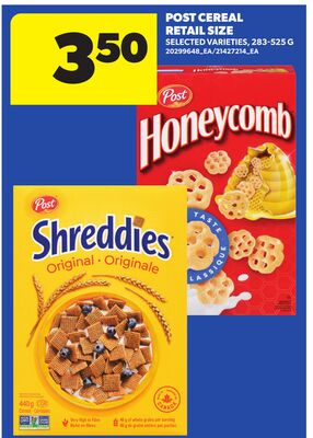 POST CEREAL, 283-525 G
