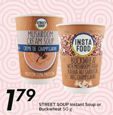 Instant Soup or Buckwheat