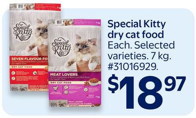 Special Kitty dry cat food