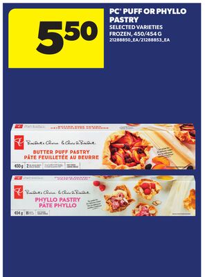 PC PUFF OR PHYLLO PASTRY, 450/454 G