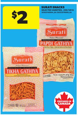 SURATI SNACKS, 250/314 G