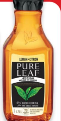 Pure Leaf real brewed iced tea 1.75 L