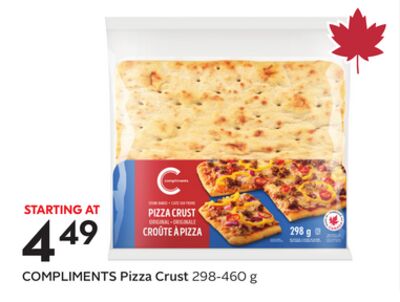 COMPLIMENTS Pizza Crust