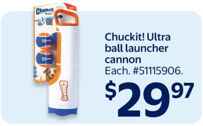 Chuckit! Ultra ball launcher cannon