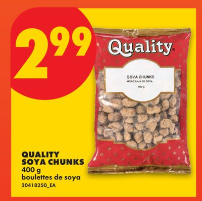 QUALITY SOYA CHUNKS, 400 G