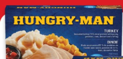 Hungry-Man entrees or POGO 4-pack