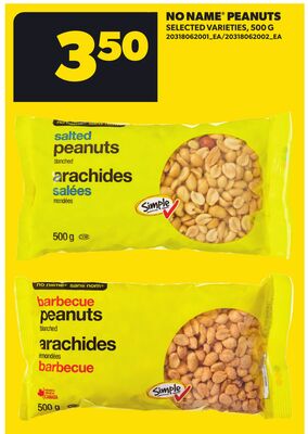 NO NAME® PEANUTS, 500 G