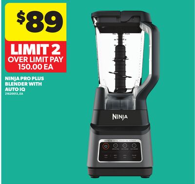 NINJA PRO PLUS BLENDER WITH AUTO IQ