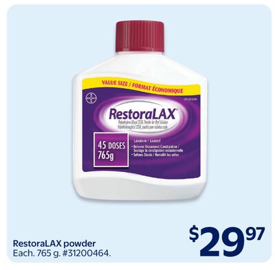 RestoraLAX powder