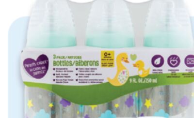 Parent's Choice baby bottles 3-pack