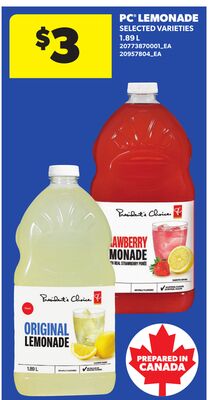 PC® LEMONADE, 1.89 L