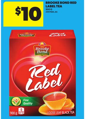 BROOKE BOND RED LABEL TEA, 900 G