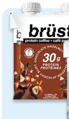 brüst protein coffee drink
