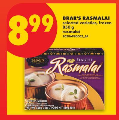BRAR'S RASMALAI, 850 G