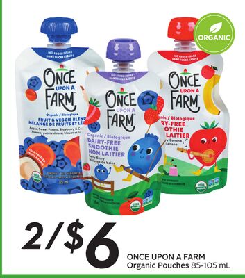 ONCE UPON A FARM Organic Pouches