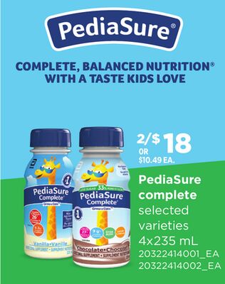 PEDIASURE COMPLETE, 4X235 ML
