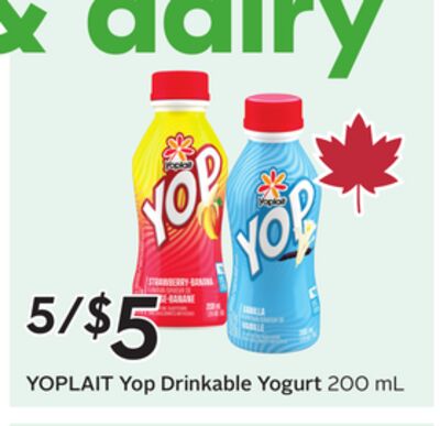 YOPLAIT Yop Drinkable Yogurt