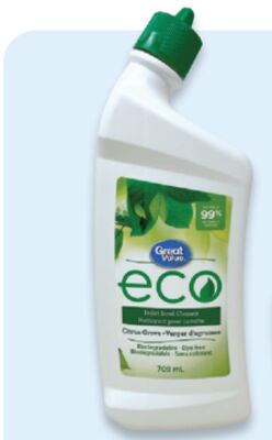 Great Value Eco all-purpose or toilet bowl cleaner