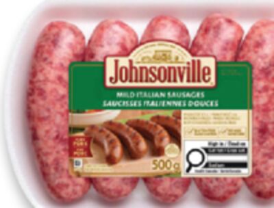Johnsonville breakfast or dinner sausages