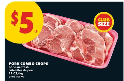 PORK COMBO CHOPS