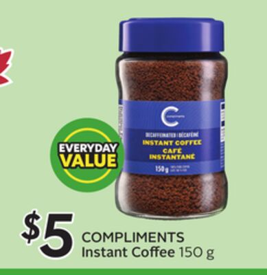 COMPLIMENTS Instant Coffee
