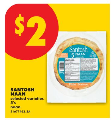 SANTOSH NAAN, 5's naan