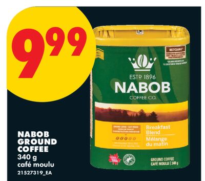 NABOB GROUND COFFEE, 340 g
