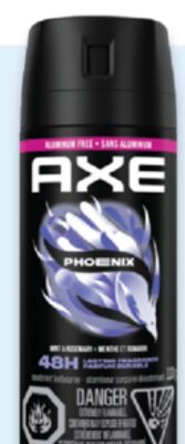 AXE body spray deodorant or body wash