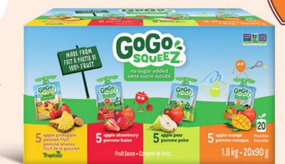 GOGO SQUEEZ, 20P, 1,8 KG