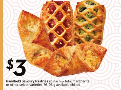 Handheld Savoury Pastries