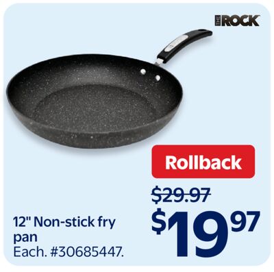 The Rock 12" Non-stick fry pan