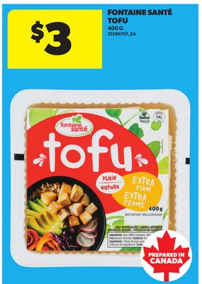 FONTAINE SANTÉ TOFU, 400 G