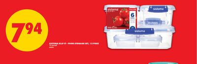 SISTEMA KLIP IT + FOOD STORAGE SET, 12 PIECE, 12 piece