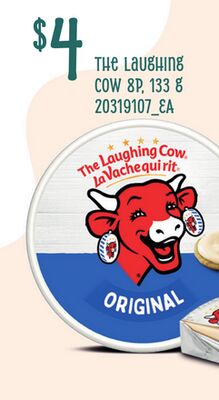 THE LAUGHING COW, 8P, 133 G