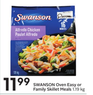 SWANSON Oven Easy or Family Skillet Meals