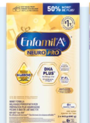 Enfamil A+ NeuroPro or NeuroPro Gentlease powder formula refill