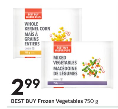 BEST BUY Frozen Vegetables
