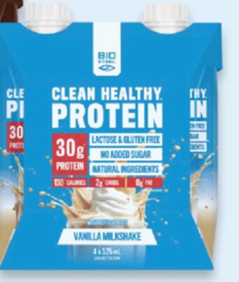 BioSteel protein ready-to-drink milkshakes