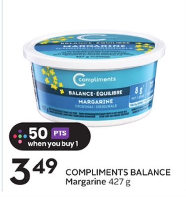 COMPLIMENTS BALANCE Margarine