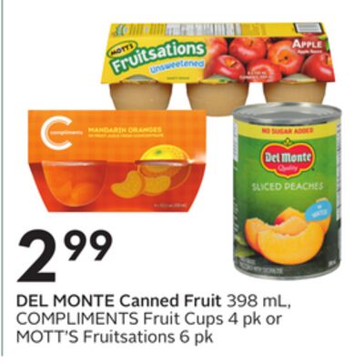 DEL MONTE Canned Fruit