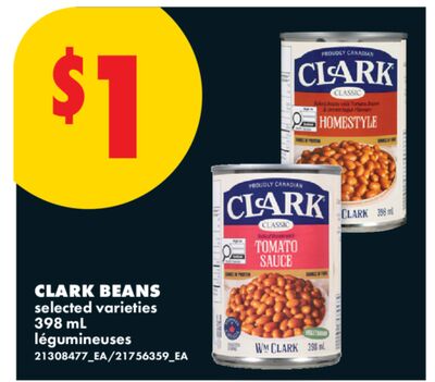 CLARK BEANS, 398 mL