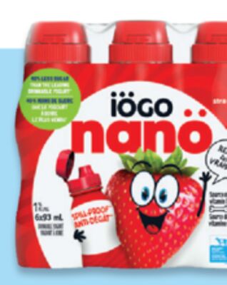 iögo nanö drinkable yogurt