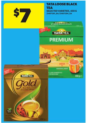 TATA LOOSE BLACK TEA, 450 G