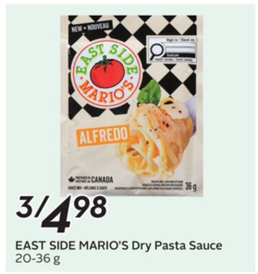 Dry Pasta Sauce