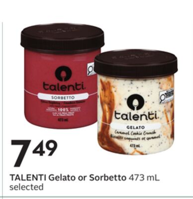 Gelato or Sorbetto