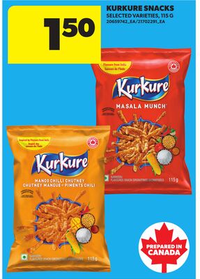 KURKURE SNACKS, 115 G