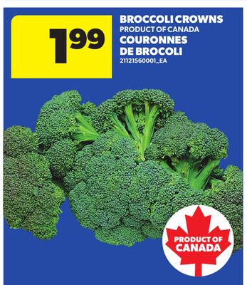 BROCCOLI CROWNS