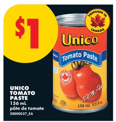 UNICO TOMATO PASTE, 156 mL