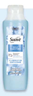 Suave shampoo or conditioner