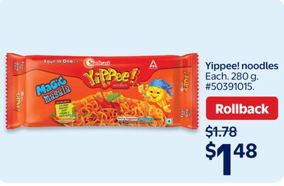 Yippee! noodles
